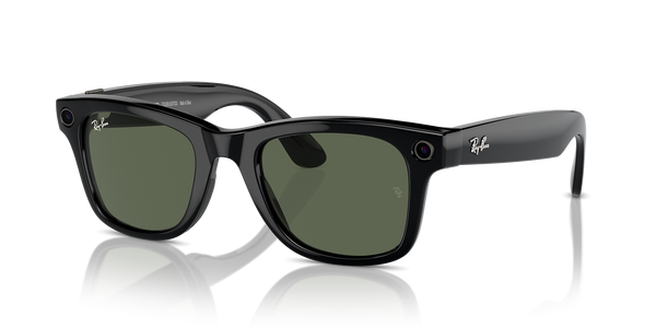 RW4006 Ray-Ban | Meta Wayfarer Ray-Ban Black/Green M