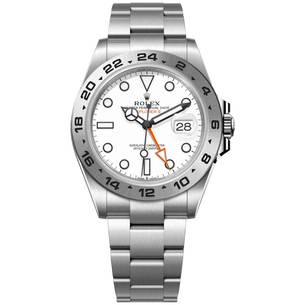 Rolex Explorer II 42mm 216570 White Dial, Worn 2022
